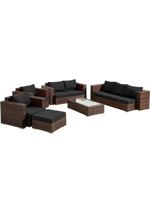 Loungeset " Daylight Bruin "