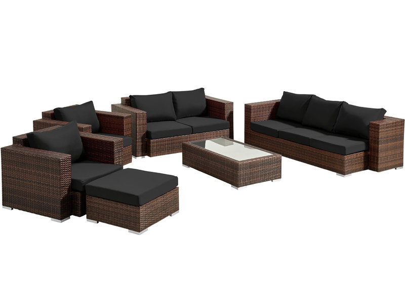 Loungeset " Daylight Bruin "