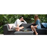 All weather Loungeset " Cubes Charcoal "
