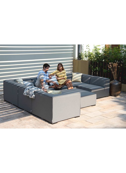 All weather Loungeset " Cubes Flanelle