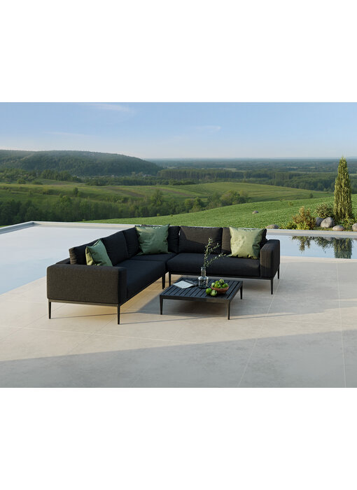 All weather Loungeset " Smooth Charcoal "