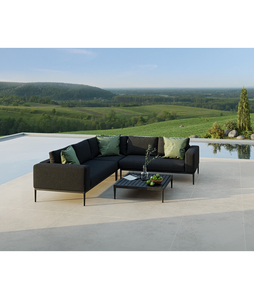 All weather Loungeset " Smooth Charcoal "