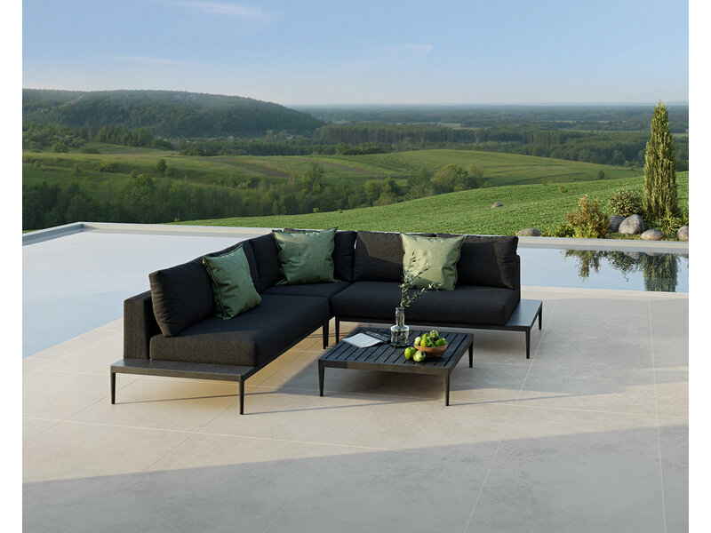 All weather Loungeset " Smooth Charcoal "