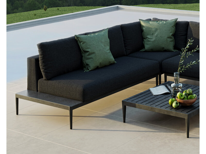 All weather Loungeset " Smooth Charcoal "