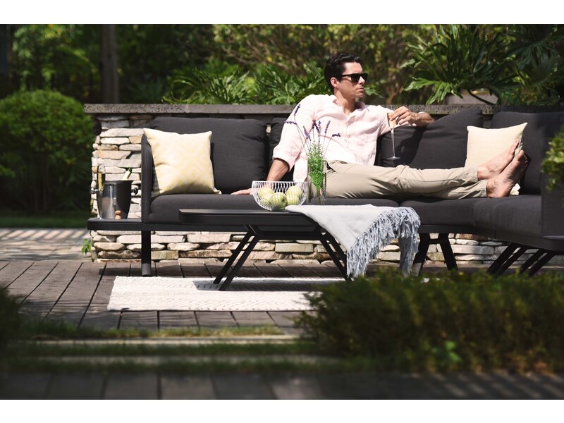 All weather Loungeset " Cave Charcoal "