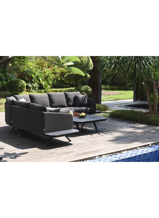 All weather Loungeset " Cave Charcoal "