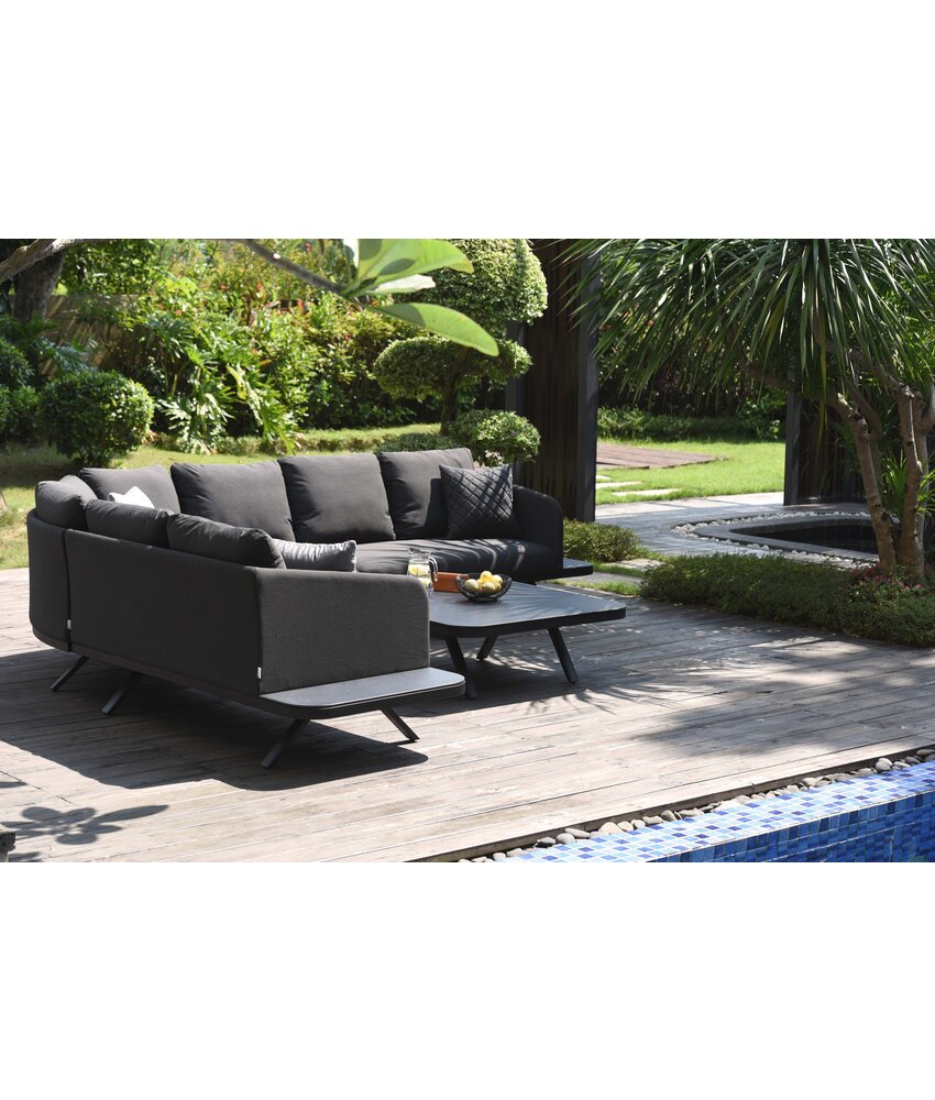 All weather Loungeset " Cave Charcoal "