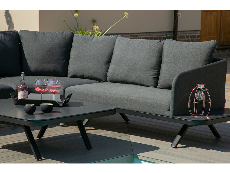 All weather Loungeset " Cave Charcoal "