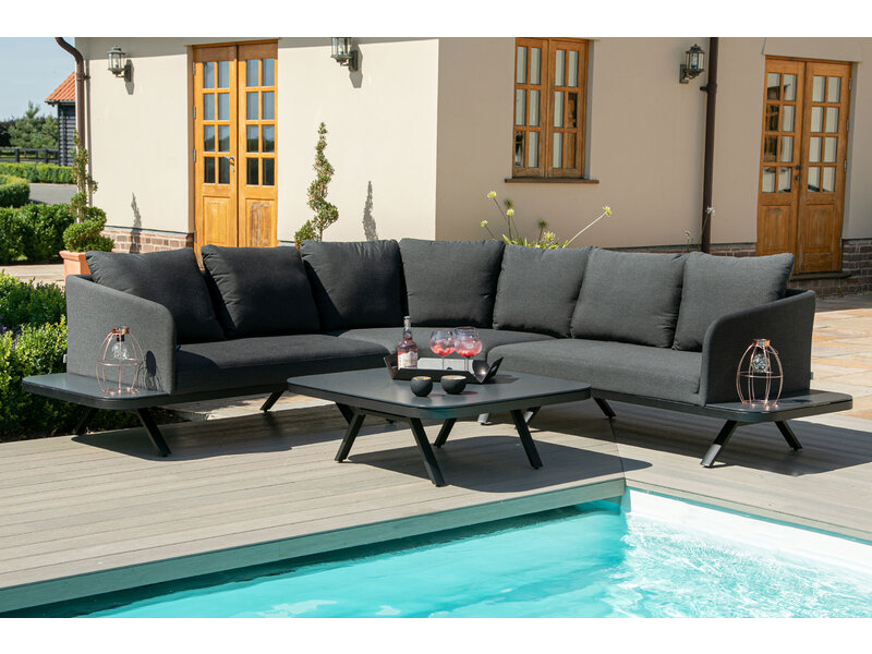 All weather Loungeset " Cave Charcoal "