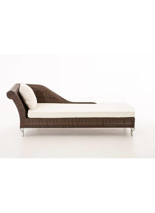 Chaise longue " Savannah Flat Bruin "