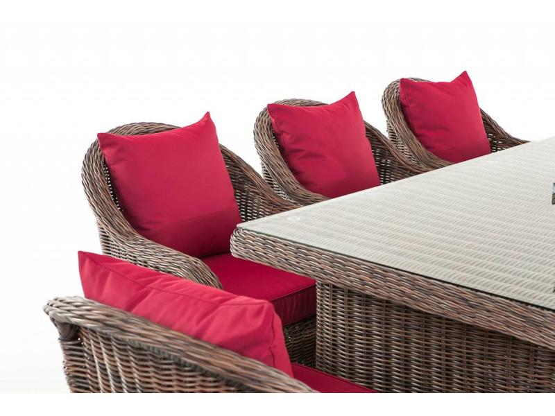 Tuinset " Lavello XL Bruin-Rood "