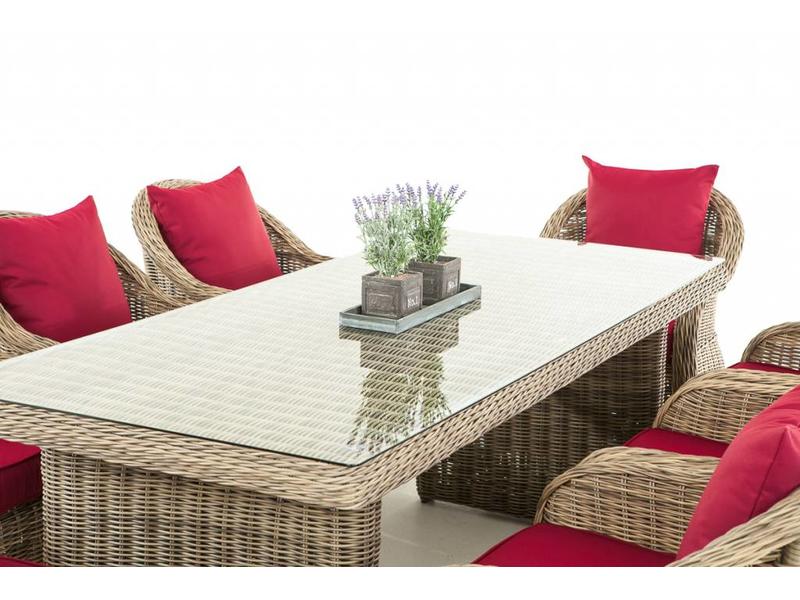 Tuinset " Lavello XL Naturel-Rood "