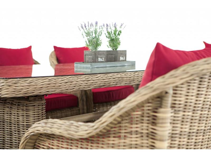 Tuinset " Lavello XL Naturel-Rood "