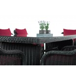 Tuinset " Lavello XL Zwart-Rood "