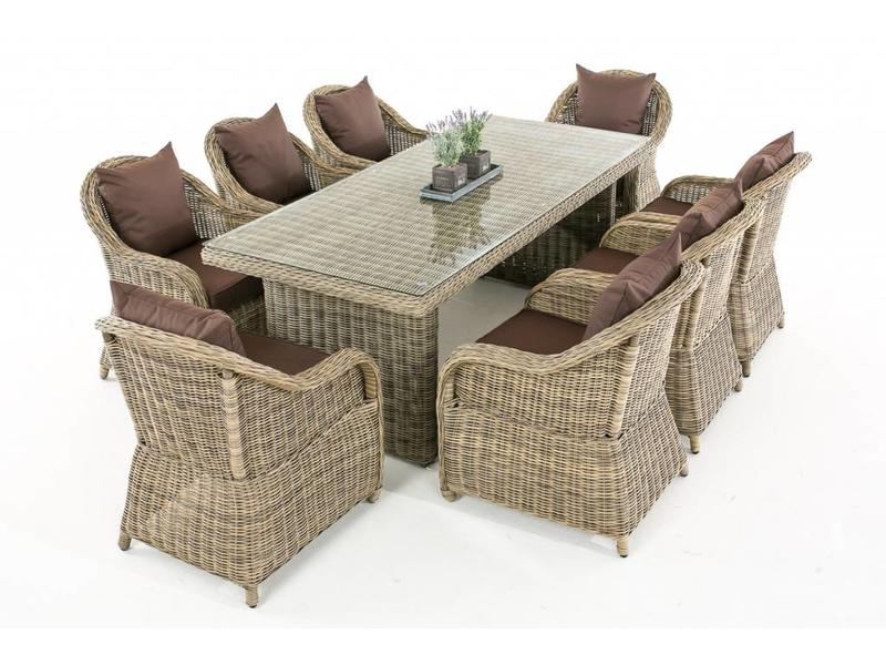 Tuinset " Lavello XL Naturel-Bruin "