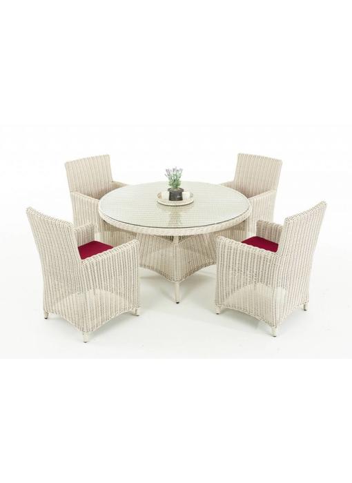 Tuinset " Pinella Wit-Rood "
