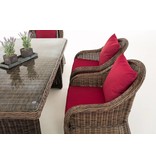 Tuinset " Lavello Bruin-Rood "