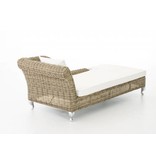 Chaise longue " Savannah Naturel-Crème "