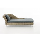 Chaise longue " Savannah Naturel-Grijs "