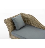 Chaise longue " Savannah Naturel-Grijs "