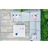 All weather Loungeset hoekbank " Ethos Grijs "