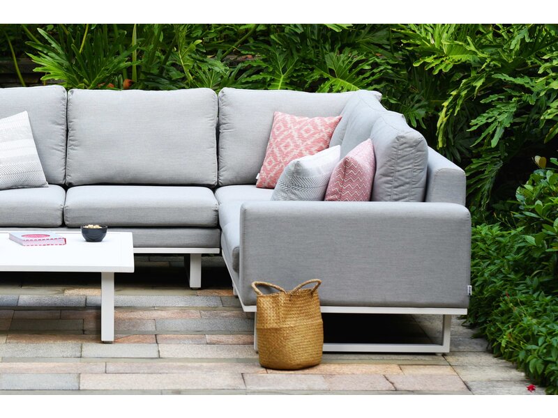 All weather Loungeset hoekbank " Ethos Grijs "