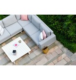 All weather Loungeset hoekbank " Ethos Grijs "