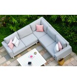 All weather Loungeset hoekbank " Ethos Grijs "