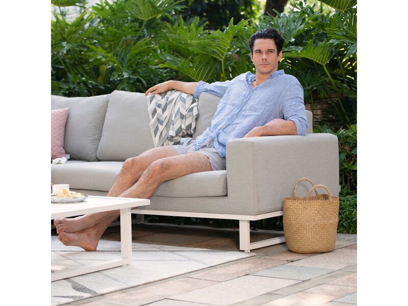 All weather Loungeset hoekbank " Ethos Grijs "