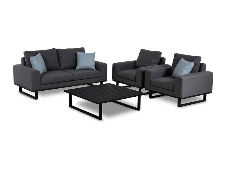 All weather Loungeset " Ethos Charcoal "
