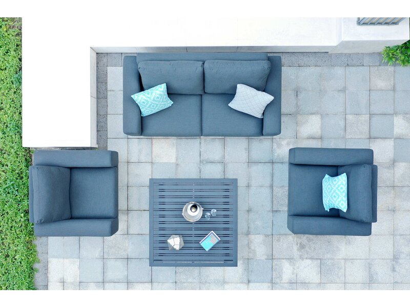 All weather Loungeset " Ethos Charcoal "