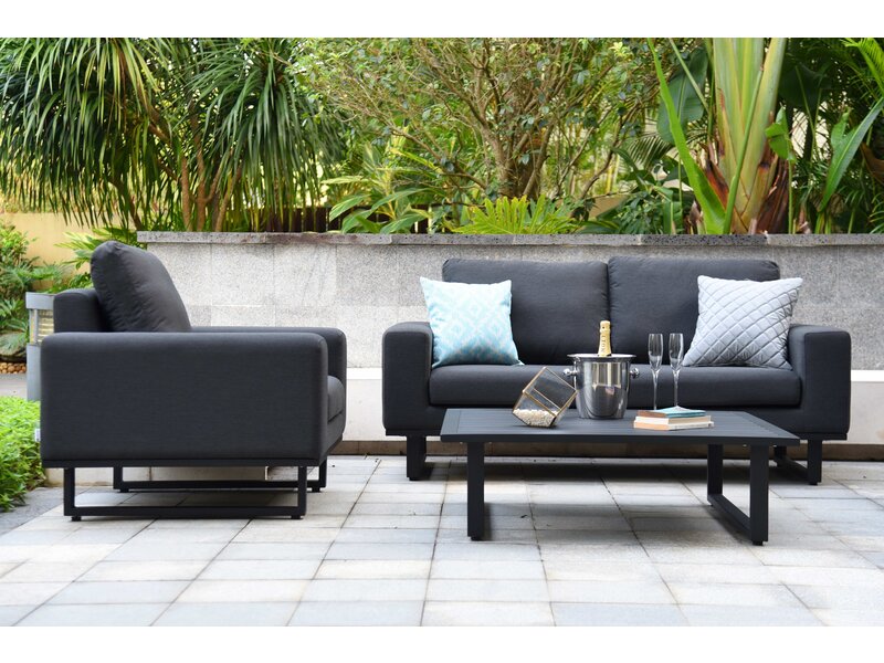 All weather Loungeset " Ethos Charcoal "