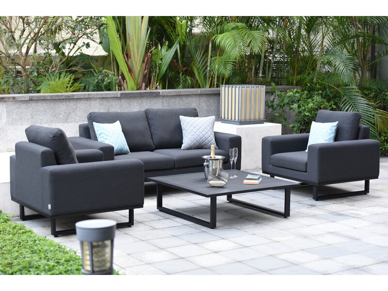 All weather Loungeset " Ethos Charcoal "