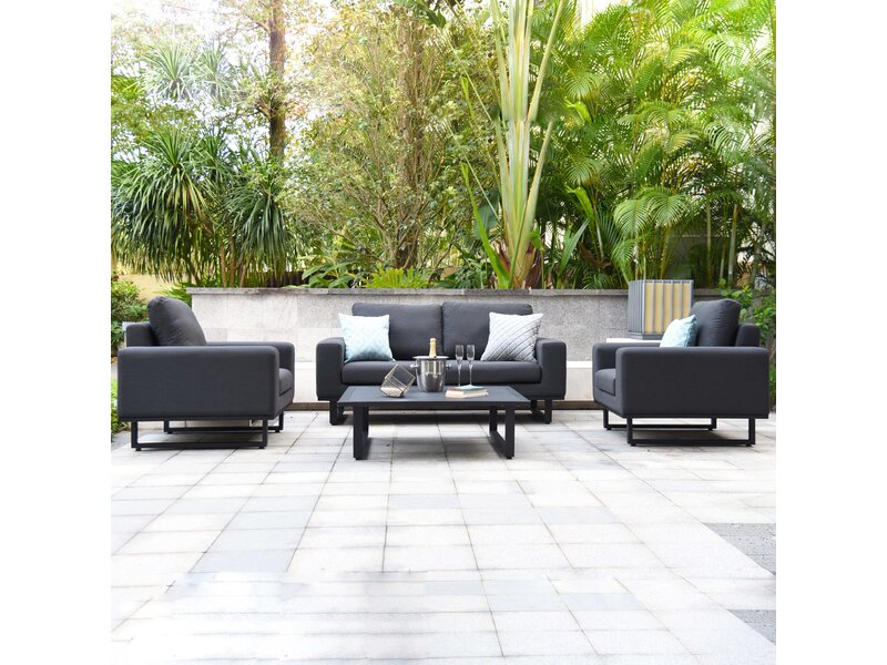 All weather Loungeset " Ethos Charcoal "