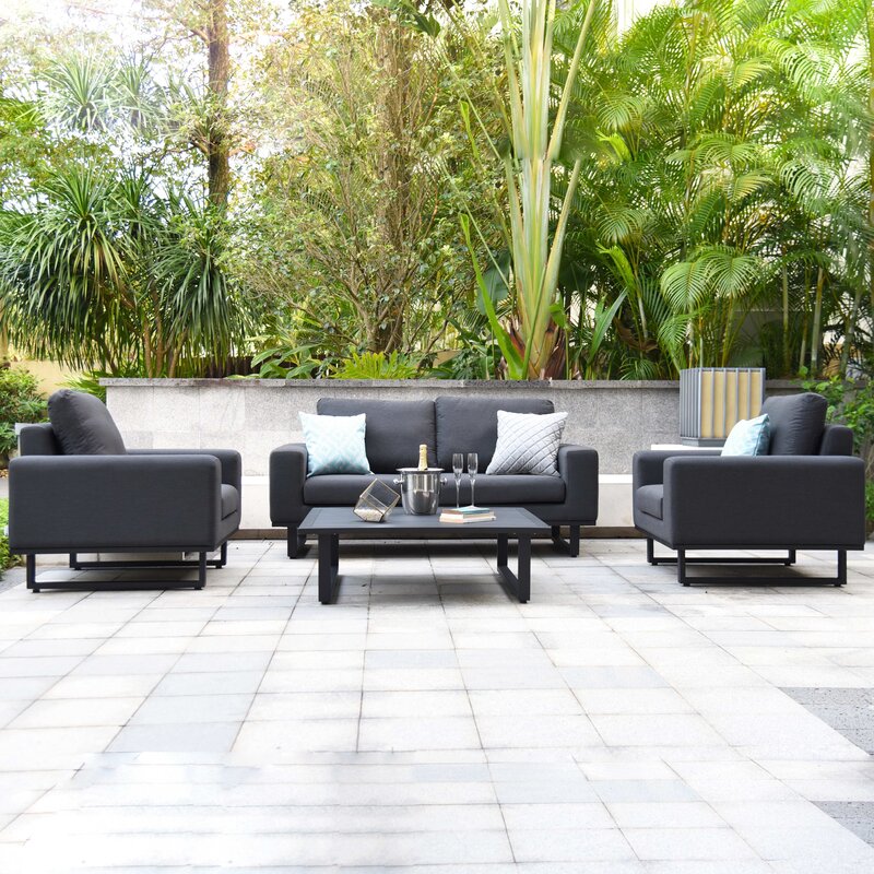 All weather Loungeset " Ethos Charcoal "