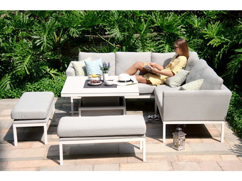 All weather Dining set " Pulse Grijs "