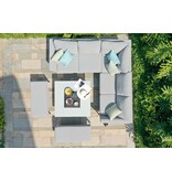 All weather Dining set " Pulse Grijs "