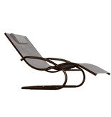 Ligbed " Wave Lounger Cocoa "