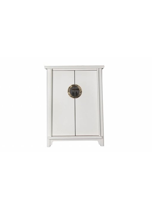 Kast Chinese 75 cm wit - Verre Oosten