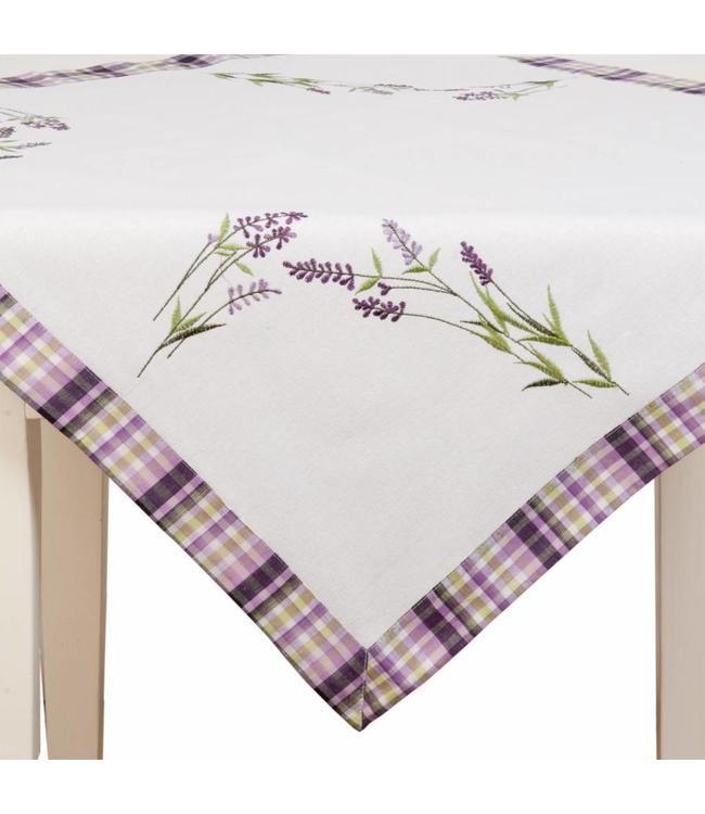Tischdecke Landhaus "Lavendel der Provence" 85 x 85