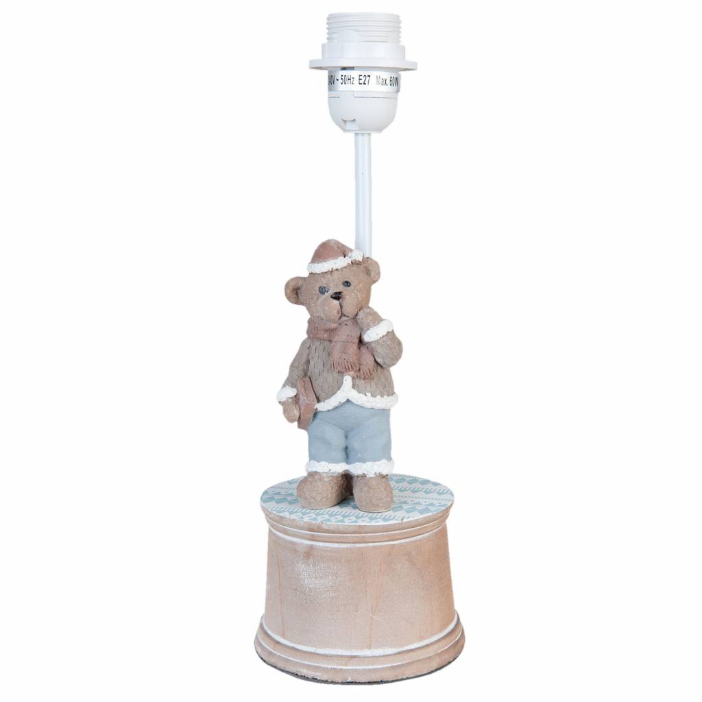 Lampenfuß (Tischlampe) für das Kinderzimmer im Landhaus - Villa Jähn