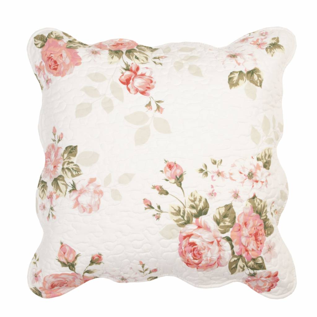 Kissenhülle Rosen 50x50 Baumwolle - Vintage Shop | Villa Jähn