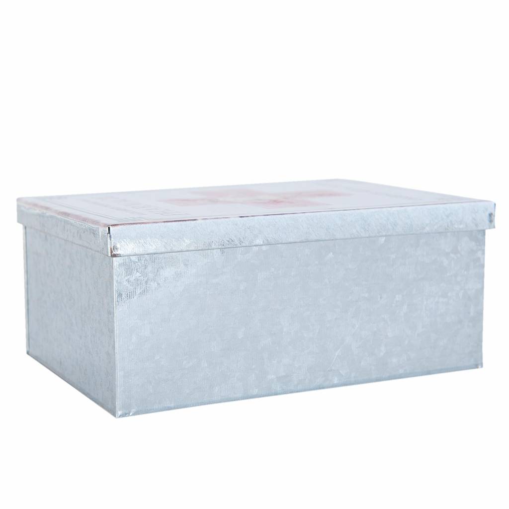 Blechdose für die Hausapotheke im Landhaus - Villa Jähn