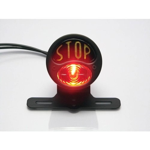 Achterlicht Vintage "Stop"