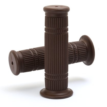 Bundolo Grips dark brown voor 22 mm of 1" stuur.