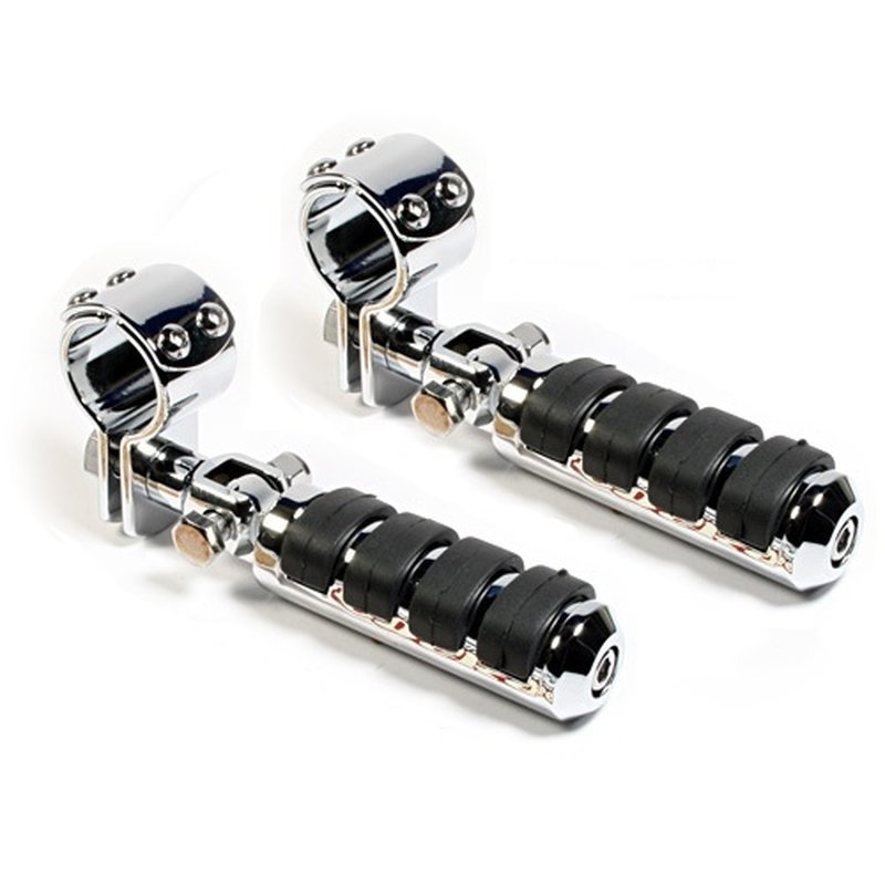 Crash Bar 1 1/4 Zoll, 32mm Footpegs with Clamp