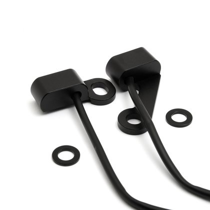 Mini-LED-knipperlichten voor stuurschakelaar zwart