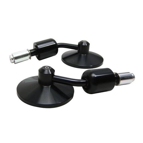 Set Bar End Spiegels met Stuurgewicht