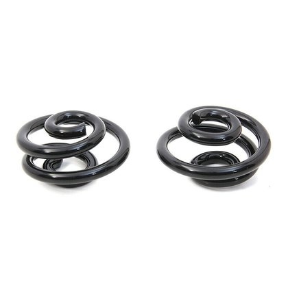 1" Veren Solo Zadel Zwart(2 st.)