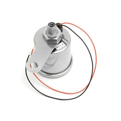 Mini-snelheidsmeter 48 mm H-D K1,4 witte wijzerplaat